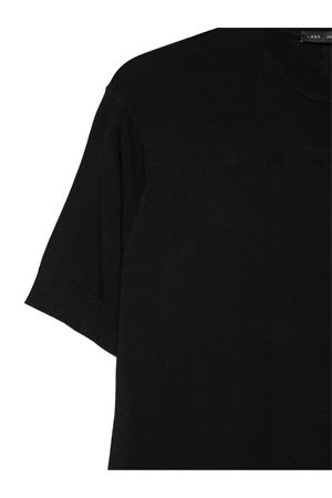 T-shirt in viscosa leggera nera LOW BRAND | LM26001D001